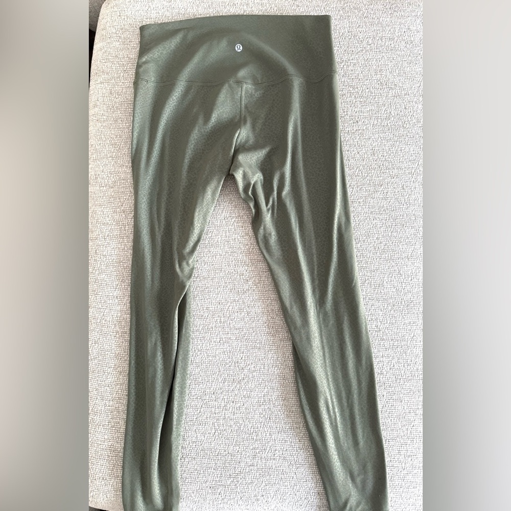 lululemon athletica Olive Green Leggings - Picture 3 of 5